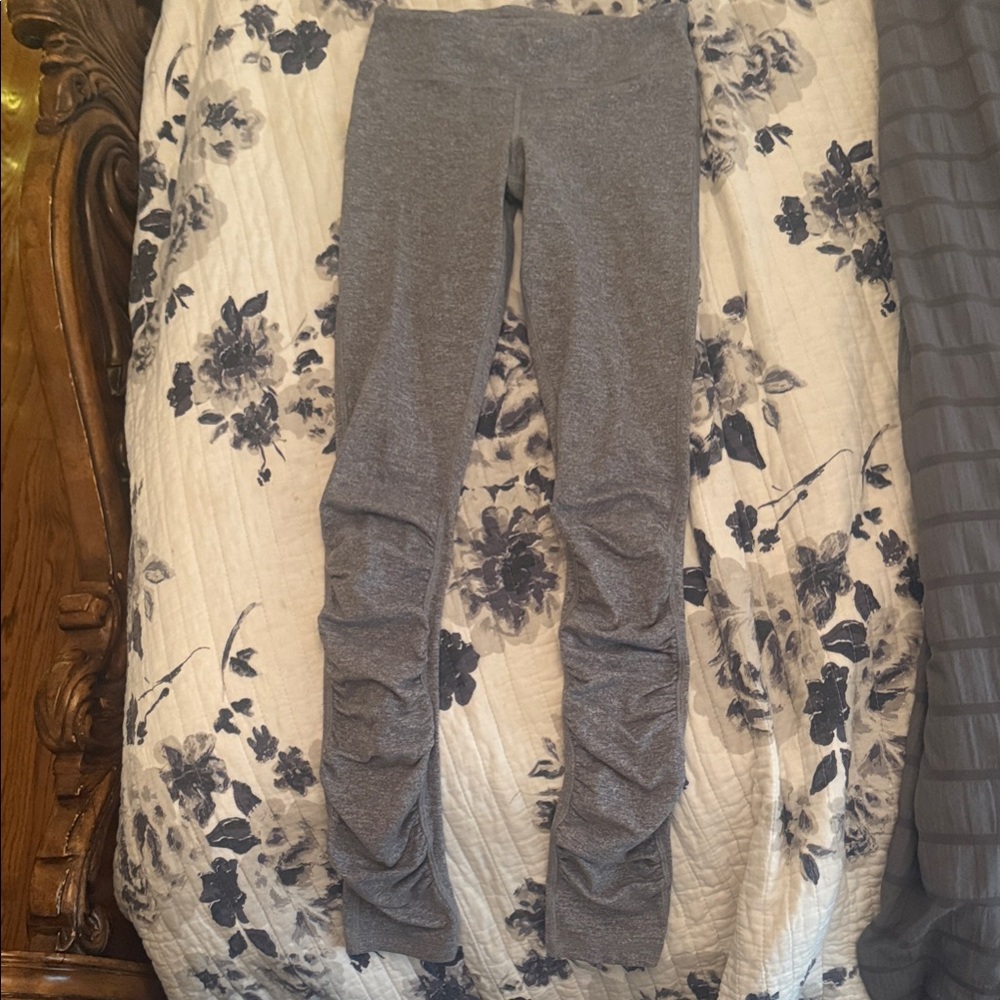 Ivivva Heathered Gray Kids Leggings